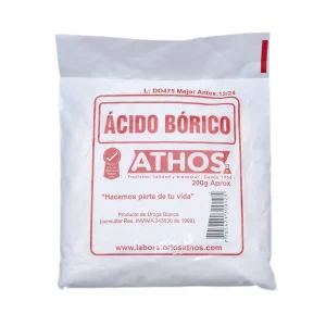 ÁCIDO BÓRICO BX200 GR (GLOFARMA)