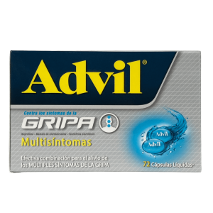 ADVIL GRIPA CX72 CP (IBUPROFENO + CLORFENIRAMINA + FENILEFRINA)