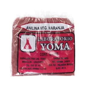 ANILINA VEGETAL ROJA 10GR PQX25