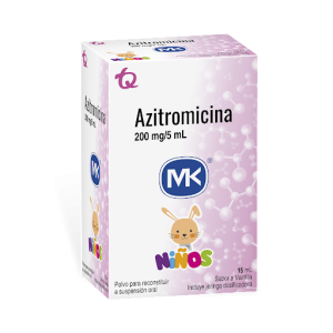 AZITROMICINA 200MG/5ML FX 15 ML (POLVO PARA RECONSTITUIR) (TECNOQUIMICAS)