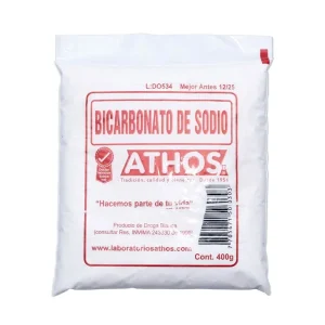 BICARBONATO DE SODIO PQX 400GR (LABORATORIOS ATHOS SAS)