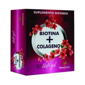 BIOTINA + COLAGENO CX30 CAPS SOFT GEL(MEDICAL FARMA LC)