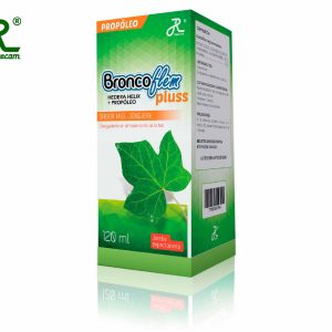 BRONCOFLEM PLUSS MIEL Y JENGIBRE FX120ML JAR (HEDERA HELIX+PROPOLEO)(RUECAM)
