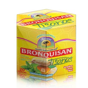 BRONQUISAN TISANAS CX20SOB ( JENGIBRE+LIMON+MIEL)(EL MANA)