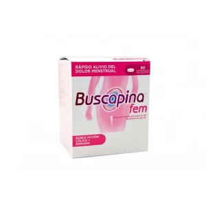 BUSCAPINA FEM 20MG/400MG CX90 TB (HIOSCINA N-BUTIL + IBUPROFENO)(SANOFI)