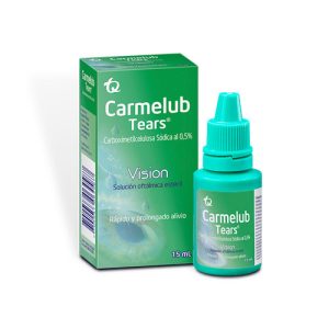 CARMELUB TEARS 0.5% SOL OFT FX 15ML (CARBOXIMETILCELULOSA)(TECNOQUIMICAS)