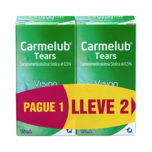 CARMELUB TEARS 0.5% SOL OFT PAGUE 1 LLEVE 2 FX 15ML (CARBOXIMETILCELULOSA)(TECNOQUIMICAS)