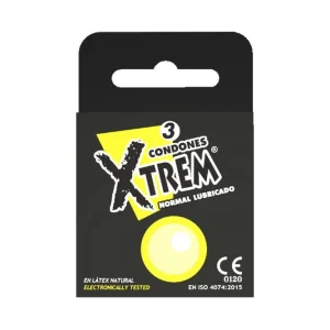 CONDONES XTREM NORMAL CX3 (AMARILLO) FAES FARMA)