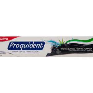 CREMA DENTAL PROQUIDENT TRIPLE ACCION CARBON ACTIVADO TX75ML (PROQUIDENT)