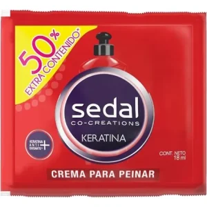 CREMA PARA PEINAR SEDAL KERATINA CX20 SACHETS
