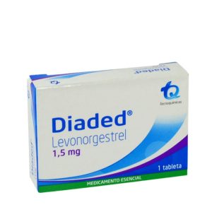 DIADED 1.5MG CX1 TB (LEVONORGESTREL)(TECNOQUIMICAS)