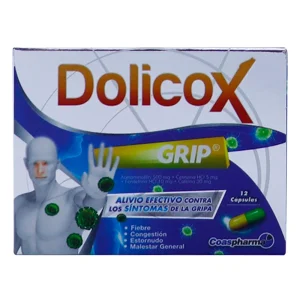 DOLICOX GRIP (ACET 500MG + CETIRI 5MG + FENILEF 10MG + CAF 30MG) CX12 CAP (MEDIBRAND)