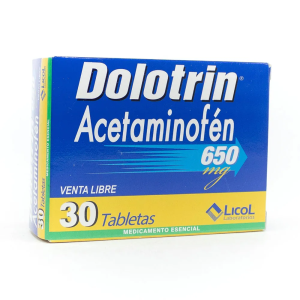 DOLOTRIN 650MG CX30 TB (LICOL)