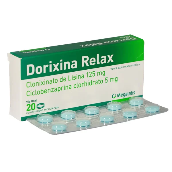 DORIXINA RELAX 125/5MG CX20 TB