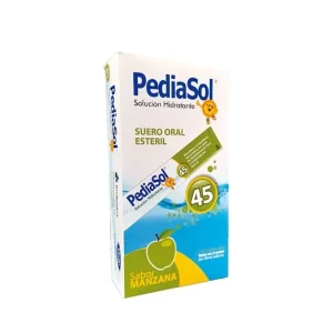 PEDIASOL 45 MANZANA SUERO ORAL ESTÉRIL CX5 SACHET X100ML