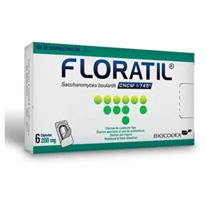 FLORATIL 200MG CX6 CAP