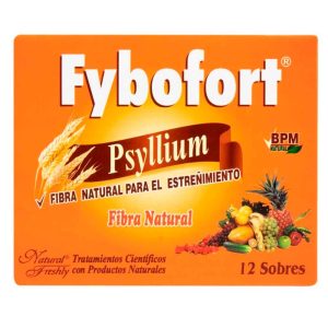 FYBOFORT FIBRA 100G CX12SOB (PSYLLIUM)(NATURAL FRESHLY)