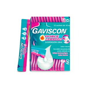 GAVISCON DOBLE ACCION MENTA CX12 SB