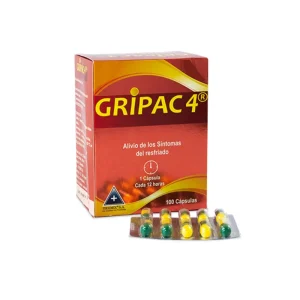 GRIPAC CX 100 CAP (ACETA+FENILE+CLORFEN)(TRIDEX FARMACEUTICA)