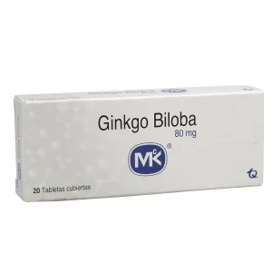 GINKGO BILOBA 80MG CX20 TB (TECNOQUÍMICAS)