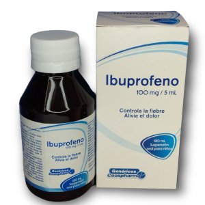 IBUPROFENO 100MG/5ML FX120 ML SUSP (COASPHARMA)