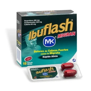 IBUPROFENO MIGRAÑA CX18 CAP