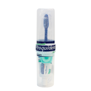KIT PERSONAL LOVE AQUA (CREMA DENTAL +ENJUEGUE BUCAL +SEDA +CEPILLO CON PROTECTOR) (PROQUIDENT)