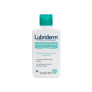 LUBRIDERM HUMECTACION DELICADA FX120 ML(VERDE)(JOHNSON & JOHNSON)