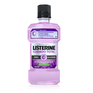 LISTERINE CUIDADO TOTAL ZERO FX250 ML (JOHNSON & JOHNSON)