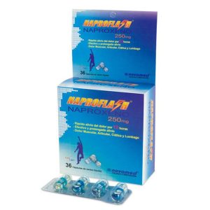 NAPROFLASH 250MG CX 36 CAP (NAPROXENO)