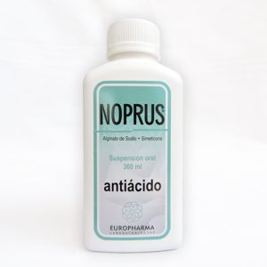 NOPRUS SUSP FX360ML (ALGINATO DE SODIO+SIMETICONA) (EUROPHARMA)