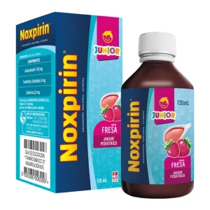 NOXPIRIN JUNIOR SABOR FRESA FX120ML JAR(SIEGFRIED)
