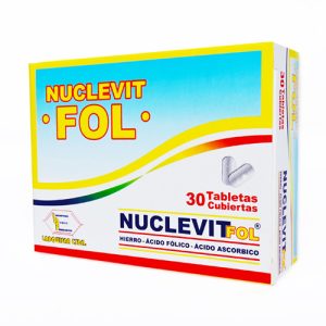 NUCLEVIT FOL CX30 TB(LABQUIFAR)