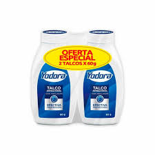 OFERTA ESPECIAL YODORA TALCO ANTIBACTERIAL 2TX60G(TECNOQUIMICAS)