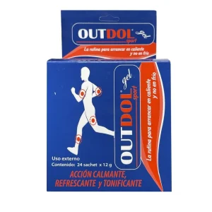 OUTDOL SPORT GEL CX24 SACHET X 12G(NATURALMENTE NF)