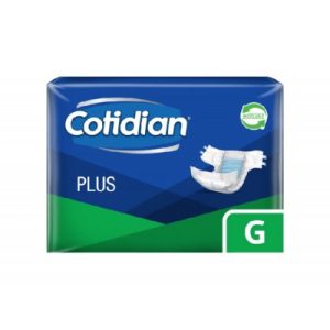 PAÑAL COTIDIAN PLUS ADULTO TALLA G PQX8 UND