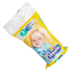 PAÑAL PEQUEÑIN EXTRAPROTECCION ETAPA 1 PQX 3 UND(PRODUCTOS FAMILIA)