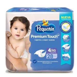 PAÑAL PEQUEÑIN PREMIUM TOUCH ETAPA 4 PQX28 UND(PRODUCTOS FAMILIA)