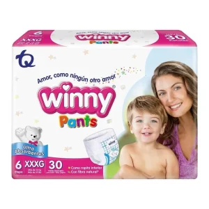 PAÑAL WINNY PANTS ETAPA 6 PQX30(TECNOQUIMICAS)