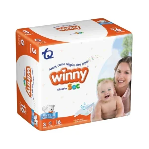 PAÑAL WINNY ULTRATRIM SEC ETAPA 3 PQX16(TECNOQUIMICAS)