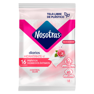 PAÑITOS HUMEDOS INTIMOS AGUA DE ROSAS PQX 16 UND(PRODUCTOS FAMILIA)