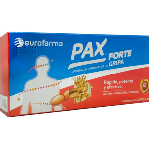 PAX FORTE GRIPA  CX50 CAP (IBUPR+FENIL+CAFEI+LEVOC)(SANOFI)