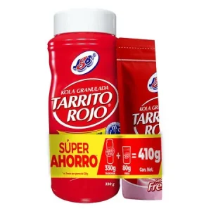PRECIO ESPECIAL TARRITO ROJO TRADICIONAL TX330G + TARRITO ROJO FRESA TX85G