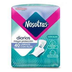 PROTECTORES DIARIOS LARGOS CON ALAS PQX40 UND(PRODUCTOS FAMILIA)