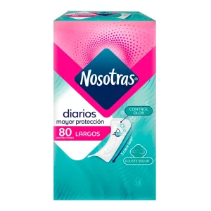 PROTECTORES DIARIOS LARGOS PQX80(PRODUCTOS FAMILIA)