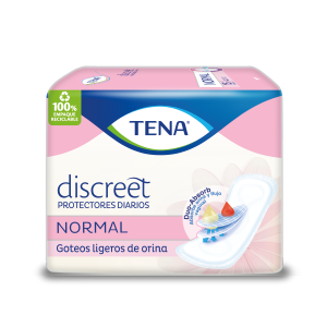 PROTECTORES TENA DISCREET NORMAL PQX15 UND(PRODUCTOS FAMILIA)