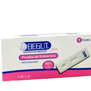 PRUEBA DE EMBARAZO CASSETTE CX 1 UND (BEGUT)