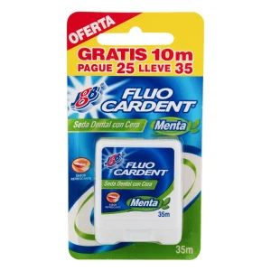 SEDA DENTAL FLUOCARDENT MENTA PAGUE 25 LLEVE 35 MT