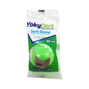 SEDA DENTAL YOKI MENTA CON CERA X 30 MTS(GIGA SAS)