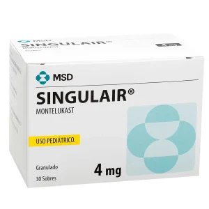 SINGULAIR 4MG GRANULADO CX30 SOB